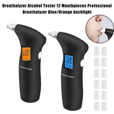 Portable Breathalyzer to Test Alcohol, Professional Digital Alcohol Tester Kit