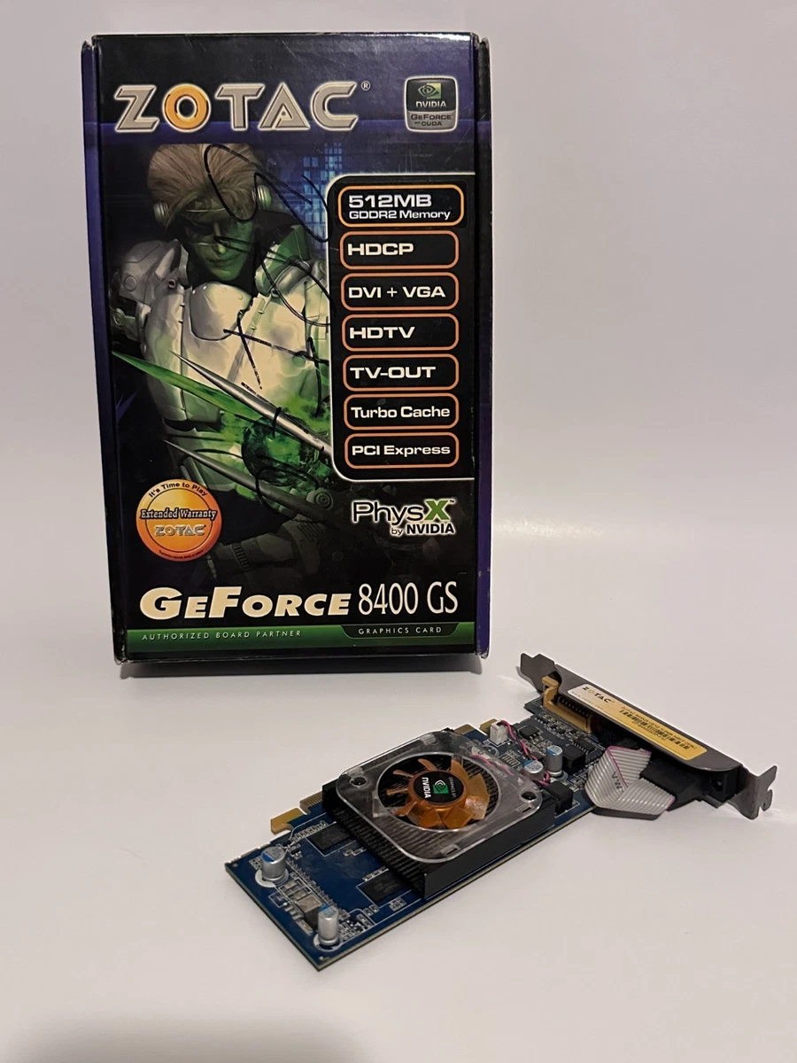 Preços baixos em ZOTAC Nvidia Geforce 8400 GS DDR2 Placas gráficas