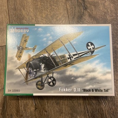 SPECIAL HOBBY 32065 1/32 FOKKER D.II ''BLACK & WHITE TAIL'' MODEL KIT