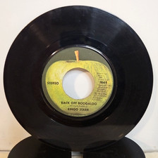 Ringo Starr &ndash; Back Off Boogaloo - 1972 Apple Records 1849 7" 45RPM Single VG+