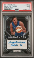 2021 Prizm WNBA Napheesa Collier Signatures #SGNCL PSA 9