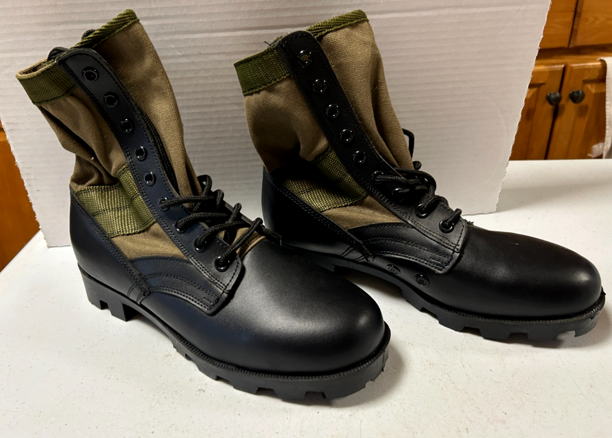 New Rothco Jungle Boots Size Mens 8 green Black 8 inch Rothco Military Style Jungle Boots Men main image 4