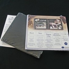 1 pkg NIP Creative Memories 7x7 Black Scrapbook Pages multiple available