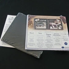 1 pkg NIP Creative Memories 7x7 Black Scrapbook Pages multiple available