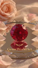 ✨ 2 Ct Round Cut Natural Red Diamond D Grade VVS1 – Gorgeous Loose Gem 💎