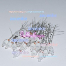 40pcs Neon Bulb Indicator Lamp Green Neon 5 13mm Neon-Light Lampada