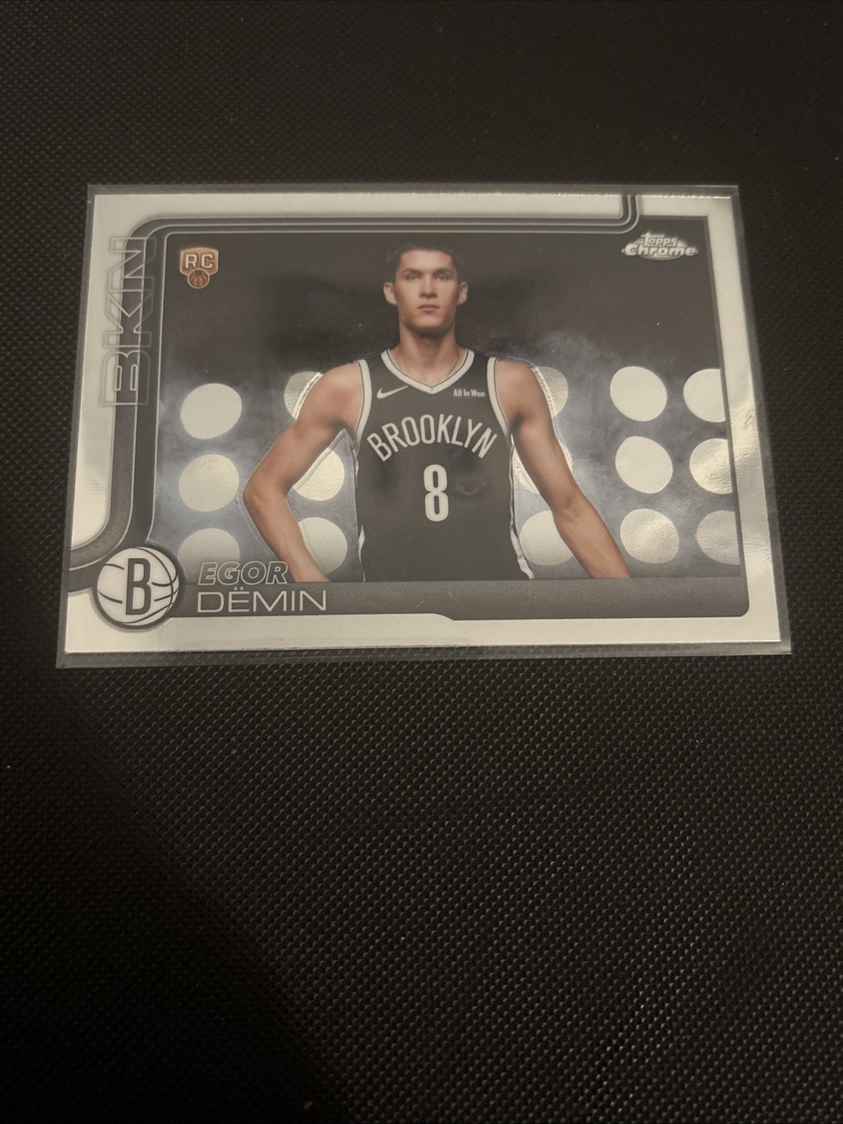 2025-26 Topps Chrome Egor Demin (RC) # 258 Variation, Short Print