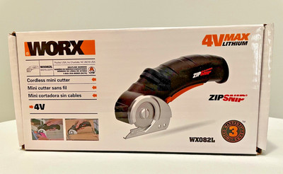 WORX WX082L zipsnip Compact Cordless Mini Cutter New In Box Sealed