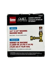 Oatey Power Hammer Arrestor 3/4" x 3/4" Washing Machine Valve