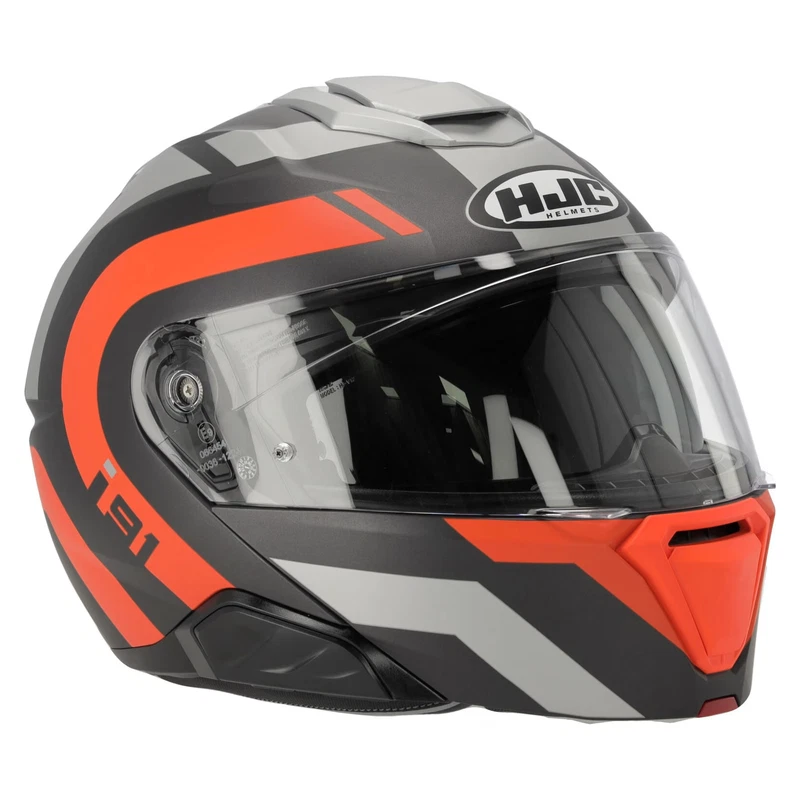 HJC i91 Arven MC6HSF Orange, photo 9 of 9