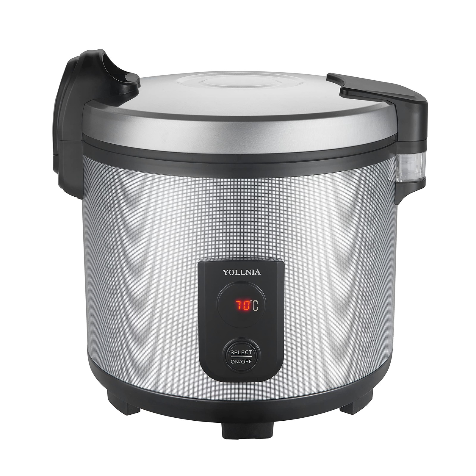 55 Raw/110 Cup Commercial Rice Warmer(Not Rice Cooker) Portable 18.1QT Big Ri...
