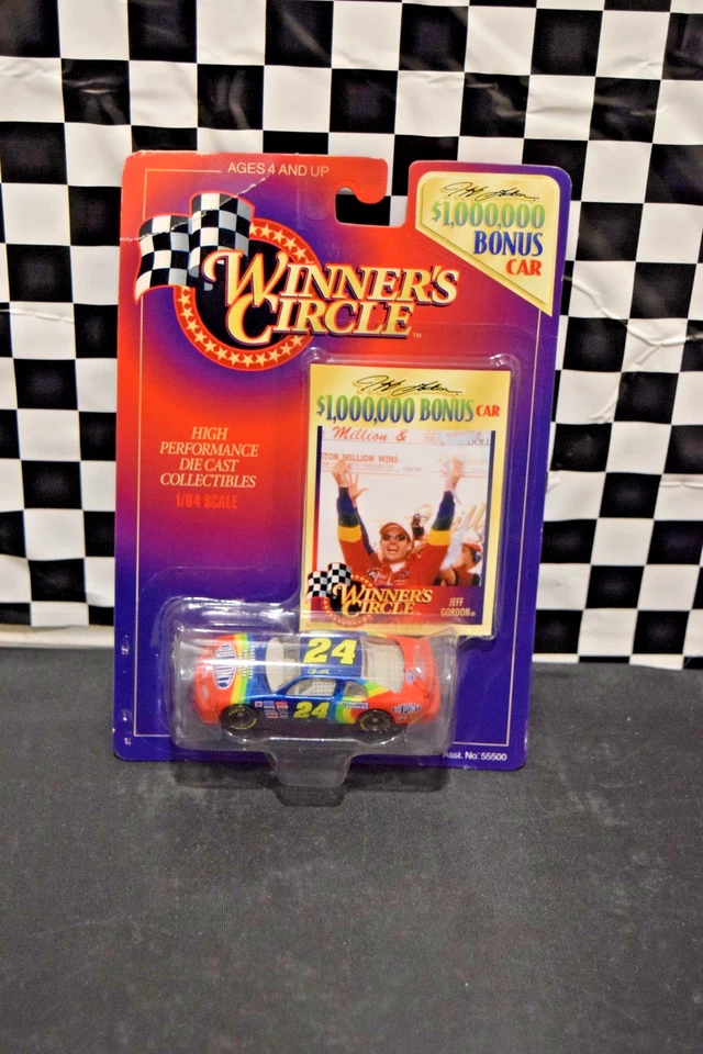 Winner's Circle Jeff Gordon Lifetime Series Set of 6 with Bonus Cars 1:64 Scale - Image 3 of 4