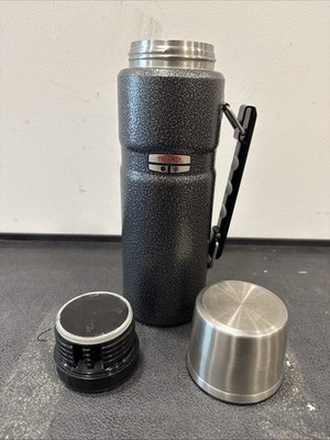 Thermos Sportsman Hot or Cold Wide Mouth Thermax 40oz SK3010SS4 2 Small Dings