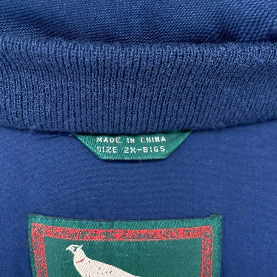 Abrigo acolchado Field Stream para hombre 2X-GRANDE invierno aislado forro a cuadros con capucha Foto 3 de 4