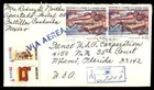 Mayfairstamps Mexico Reg Saltillo to Miami FL Cover aax_67289