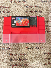 Doom (1995) Super Nintendo SNES Authentic Red Game Cartridge Tested, Working