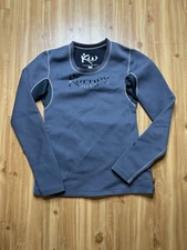 Kutting Weight Sauna Suit Weight Loss Neoprene Shirt Top Long Sleeve Women’s M