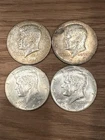 1967 Kennedy Half Dollar Lot - 4 Coins 40% Silver