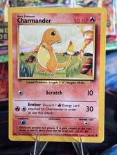 Charmander - 1995-1999 Pokemon Shadowless Base Set 46/102