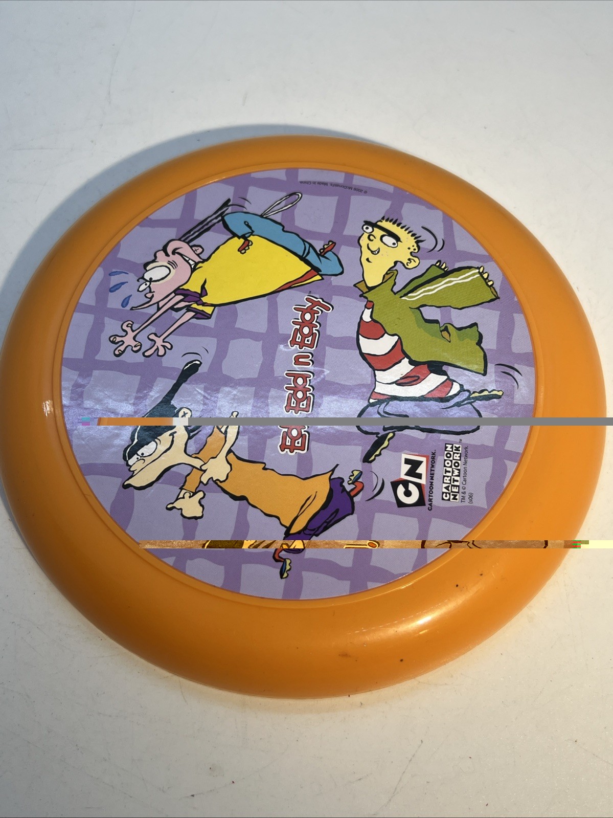 Ed Edd N Eddy Frisbee Toy Cartoon Network 2006 McDonald’s Happy Meal; E9