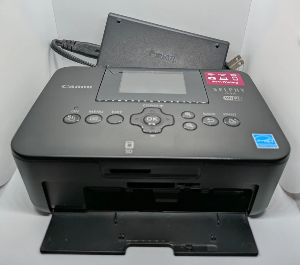 Canon Selphy CP910 Digital WiFi Photo Printer With Power Cable - Image 2 of 4