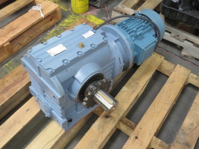 GUOMAO GS87-Y3-4P-180-M1-ZPIEC GEAR REDUCER WITH ABB MOTOR T196756