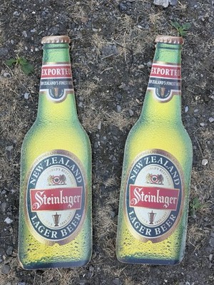 Steinlager Neuseeland Bier Werbung Werbetafel Schild
