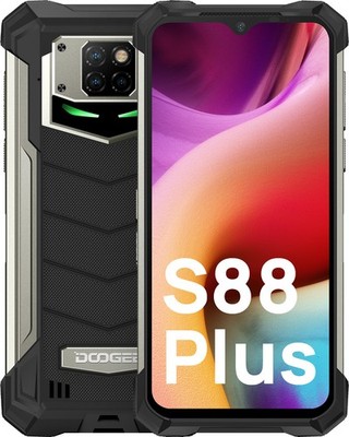 DOOGEE S88 Plus Handy 8GB+128GB Android Outdoor Smartphone Ohne Vertrag 10000mAh