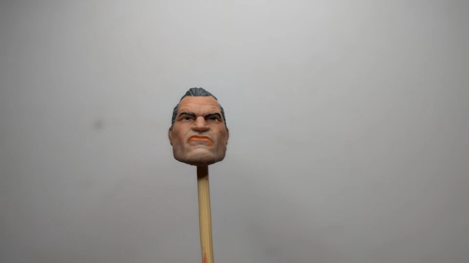 1:12 Pintado Personalizado Frank Castle, El Castigador Pintado Cabeza Escultura Foto 3 de 4