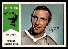 1974-75 O-Pee-Chee WHA #45 Wayne Carleton