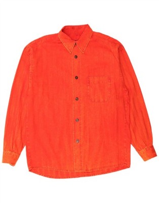 Signum Mens Shirt Medium Orange AT13