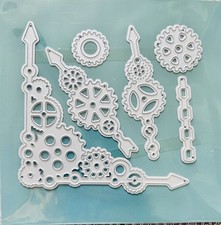 Funky Fossil Designs - Clock Cog  Metal Cutting Dies