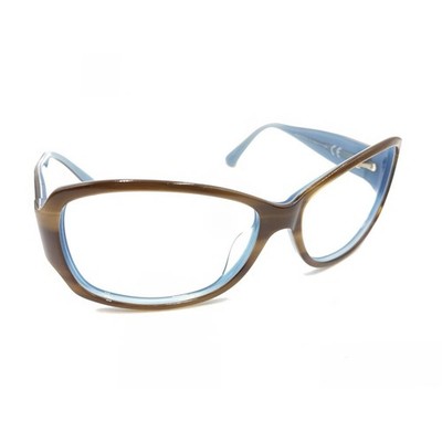 Maui Jim Nalani MJ295-03T Brown Blue Rectangle Sunglasses Frames 61-16 126 Japan