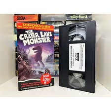 The Crater Lake Monster VHS VCI Horror Creature Feature Dinosaurs 1060