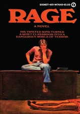 RAGE Book by Richard Bachman (Stephen King)