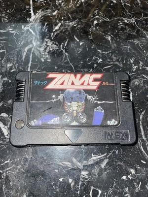 MSX ZANAC A-I Cartridge Only Very Rare Not Tested , Sold As Is