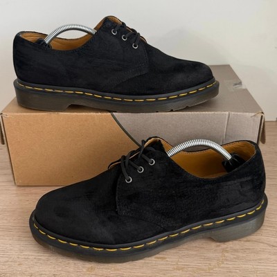 Dr. Martens 1461 Suede Black Oxford Shoes- Men 7- Women 8
