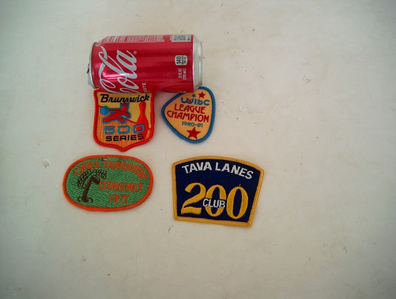 VTG BOWLING PATCHES- COUNT OF 4