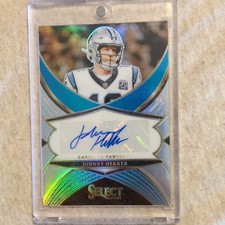 2024 Panini Select Johnny Hekker Panthers Select Signatures Prizm Auto SSP-JHR