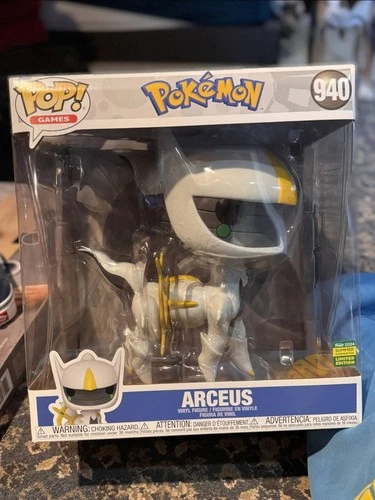 Funko Pop! Games Pokémon Arceus #940 Exclusive 2024 Summer Convention