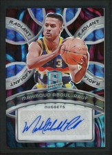 2023-24 MAHMOUD ABDUL RAUF 16/75 AUTO PANINI SPECTRA RADIANT AUTOGRAPHS