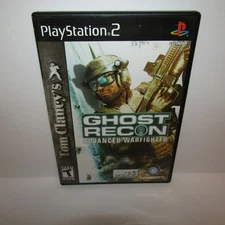 Tom Clancy's Ghost Recon Advanced Warfighter Sony PlayStation 2 PS2 Game Tested