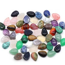 Birne Lose Cabochons Tropfenform Edelsteine Perlen Natürliche Steine Heilsteine