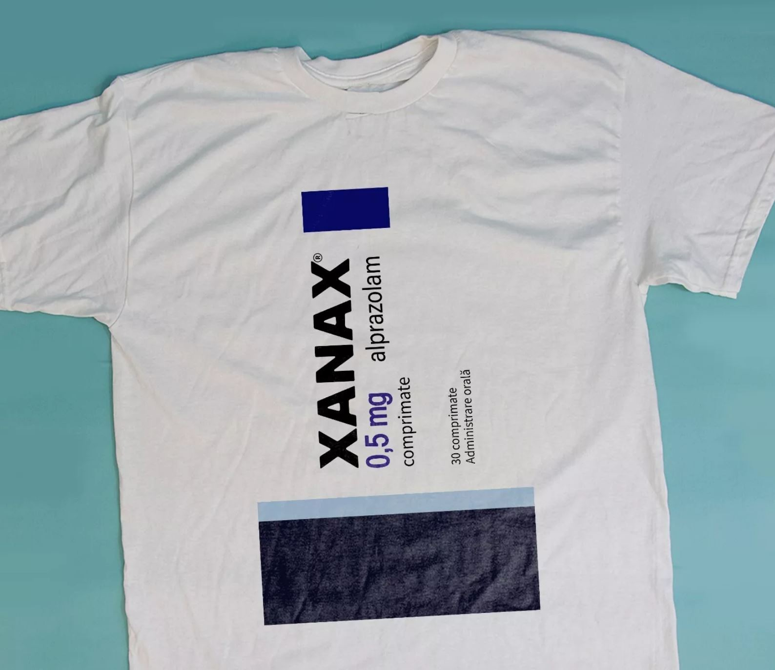 Xanax 0.5 mg Funny Music T-shirt S-5XL | eBay