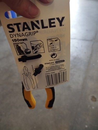 Stanley Tronchese Taglio diagonale 150 mm Corpo in acciaio forgiato STHT0-74362 - Foto 3 di 3