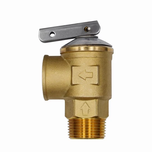 VAV Pressure Relief Valve, 3/4" Thread,210F Max,150 PSI,Made of Lead-free Copper