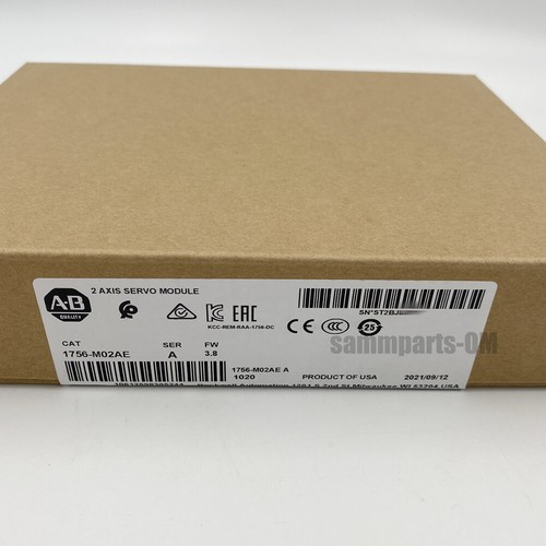 Modulo servo analogico 2 assi Allen-Bradley ControlLogix 1756-M02AE Allen-Bradley ControlLogix nuovo sigillato TX - Foto 5 di 9