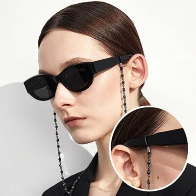 Terminali Per Catene Occhiali 40 Pezzi - Connettori In Silicone Antiscivolo Regolabili - Foto 4