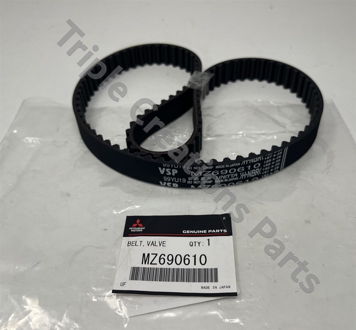 Mz690610 Genuine Mitsubishi Belt Valve Timing OEM | eBay