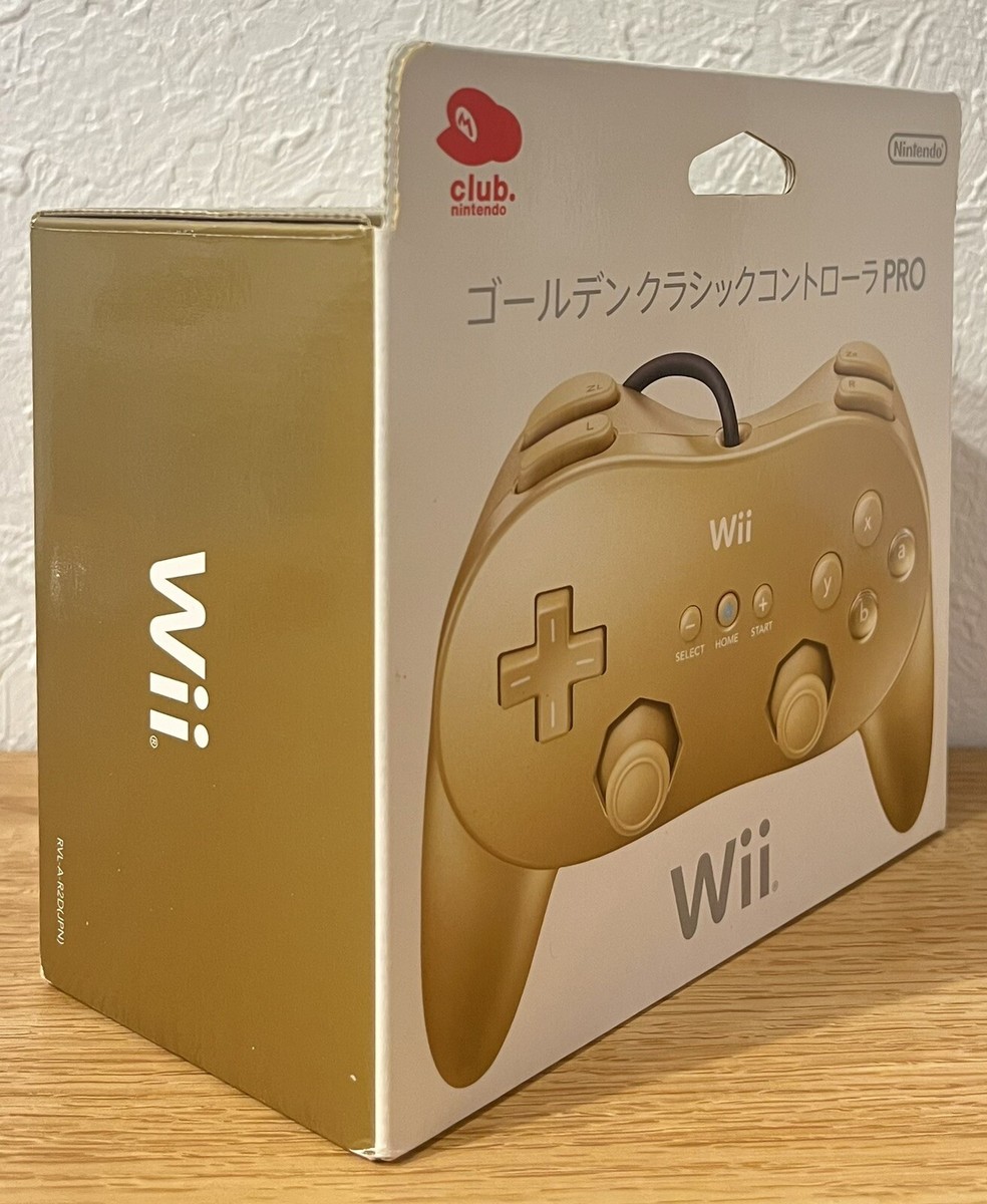 Wii - Wii ゴールデンクラシックコントローラーPRO Amazon.com: Wii Classic Controller Pro - White (Japanese